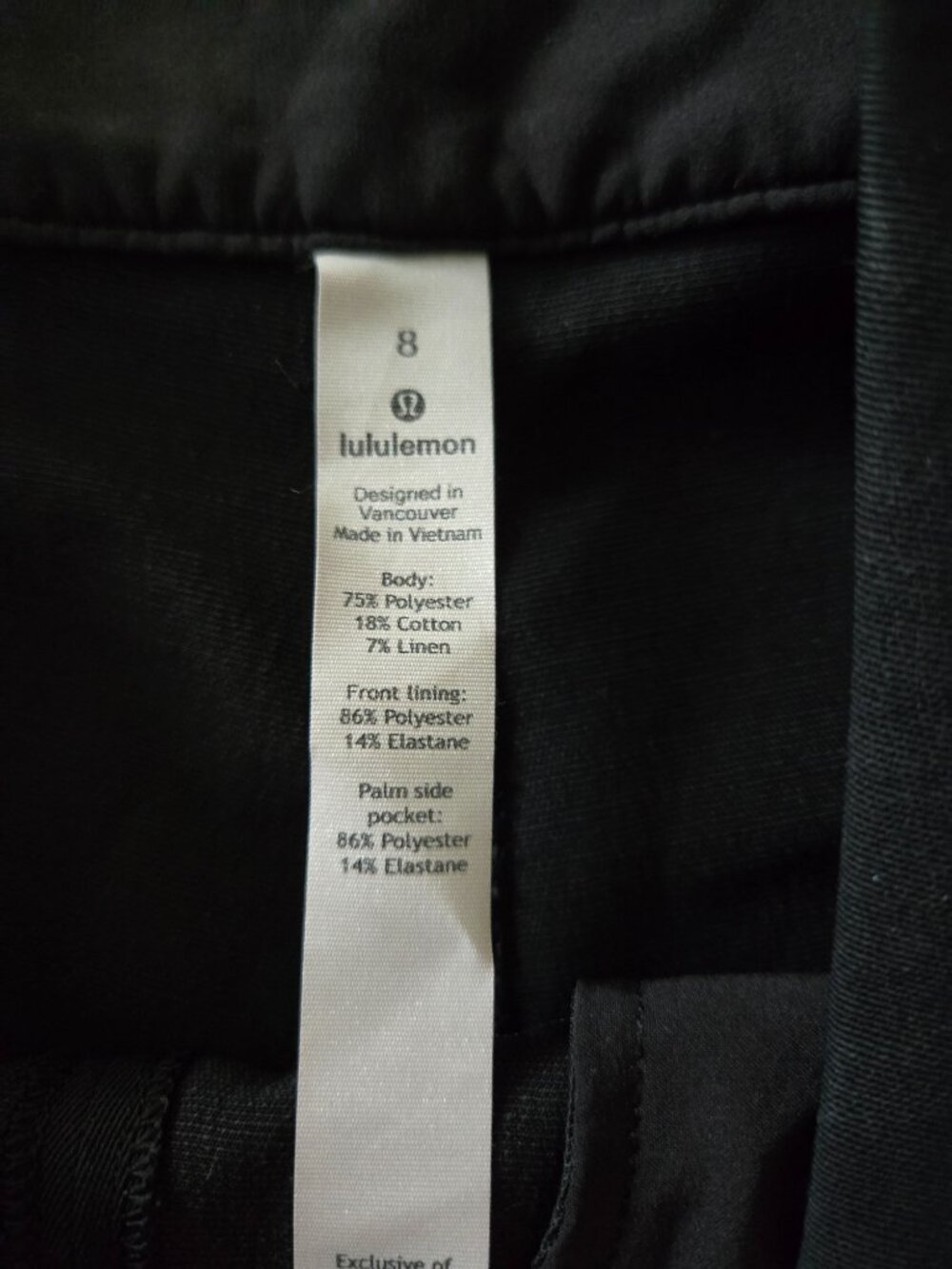Lululemon Seek New Sites Skort Black 8 - Picture 3 of 5